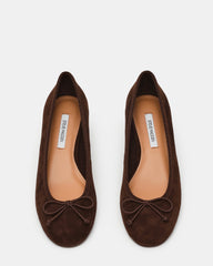 STEFFI BROWN SUEDE
