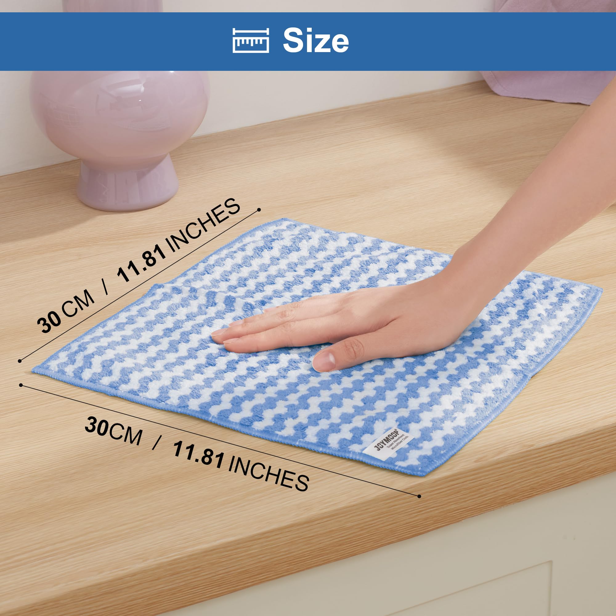 5-Pack All-Purpose Microfiber Cleaning Cloths