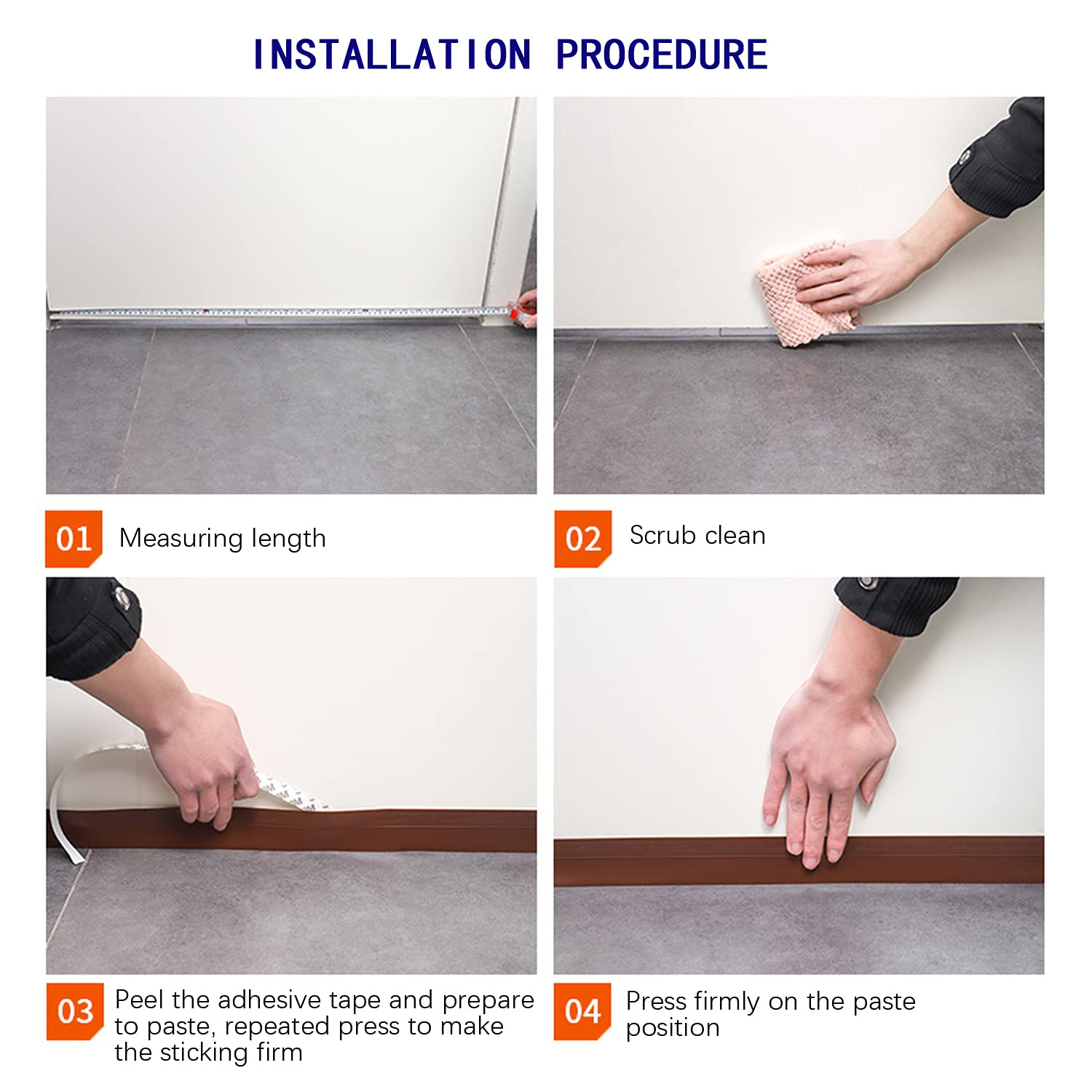 Universal Silicone Weather Stripping Door & Window Seal Strip