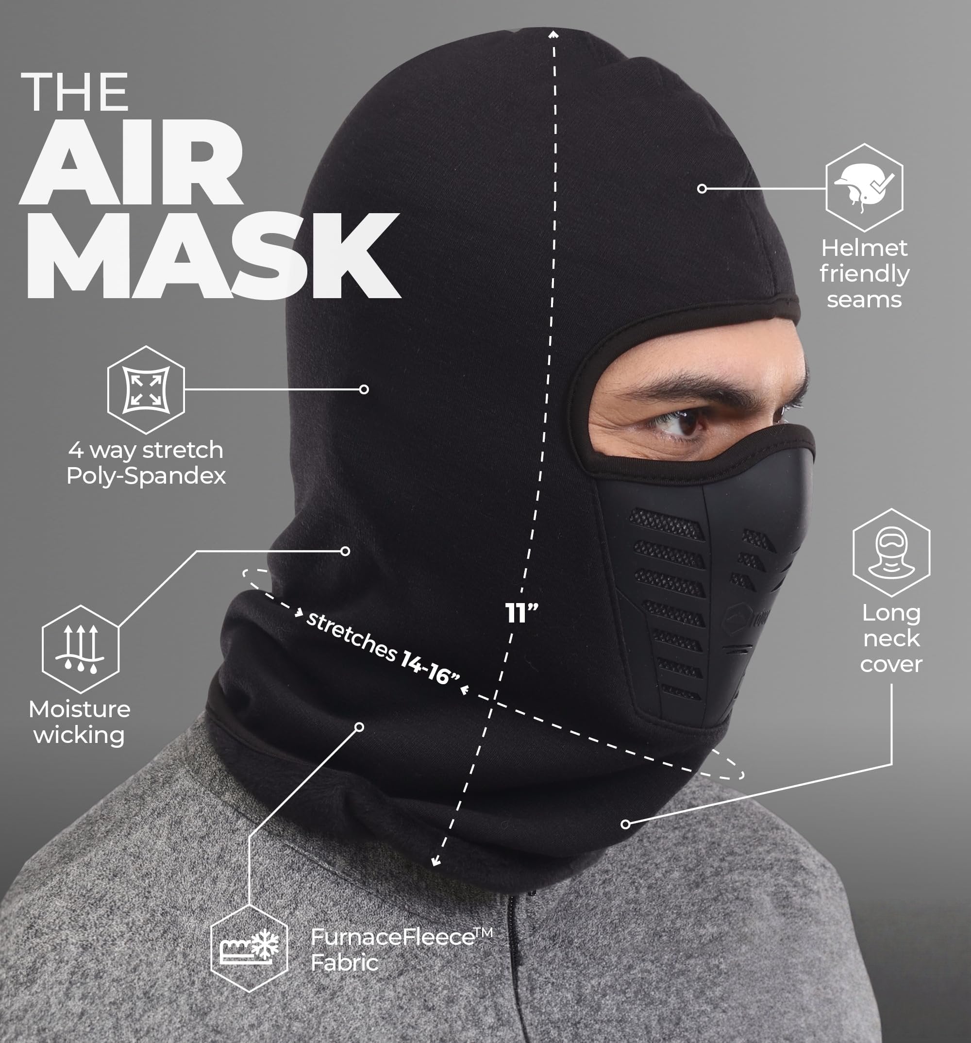 Professional Thermal Balaclava Ski Mask