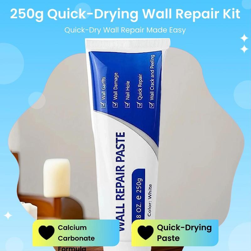 Professional Quick-Dry Wall Repair Paste Kit