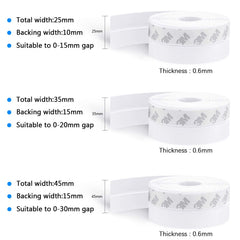 Universal Silicone Weather Stripping Door & Window Seal Strip