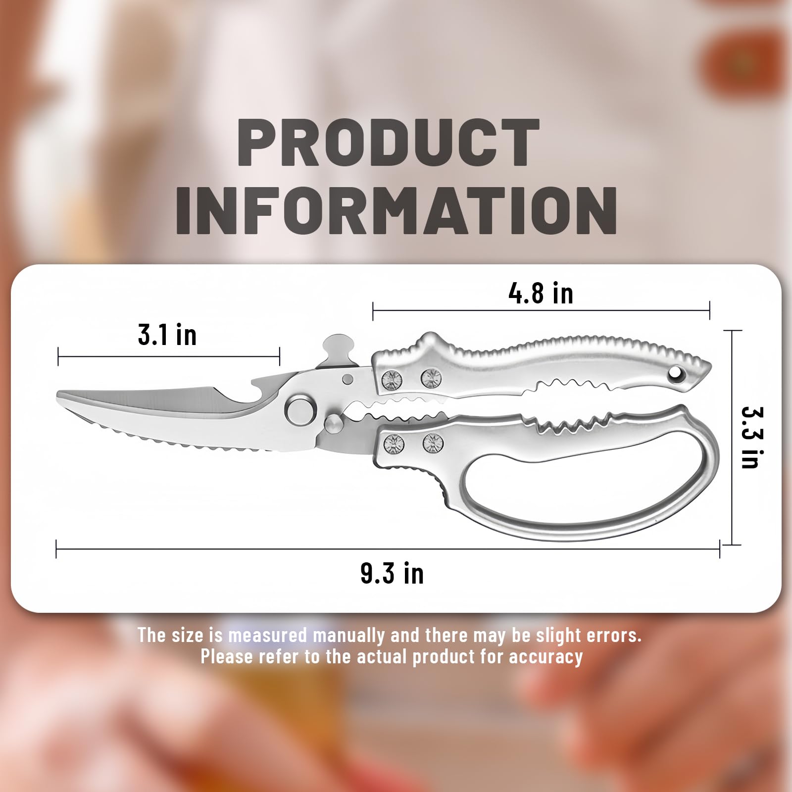 Heavy Duty Poultry Shears - Kitchen Shears