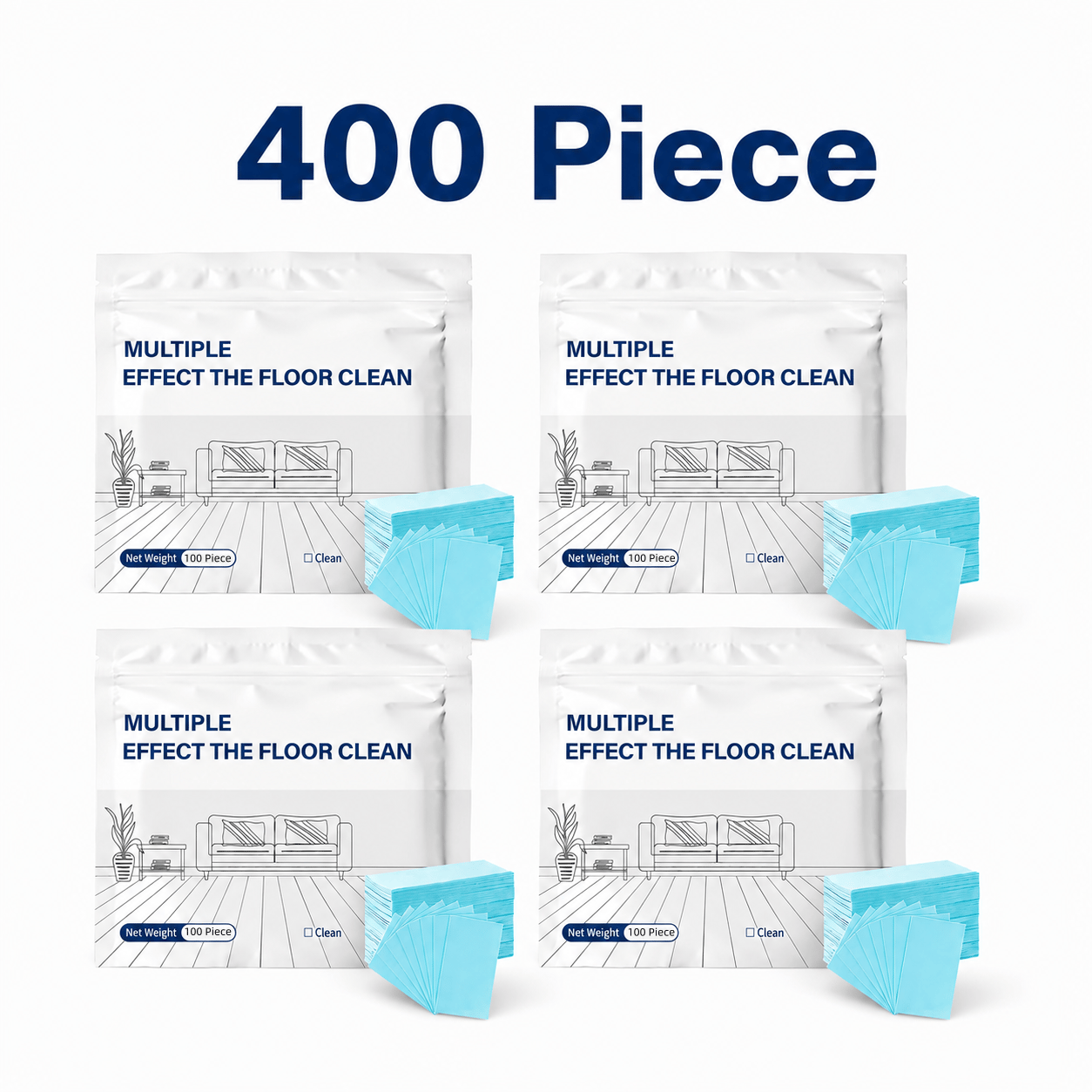 Multi-Effect Floor Cleaning Sheets