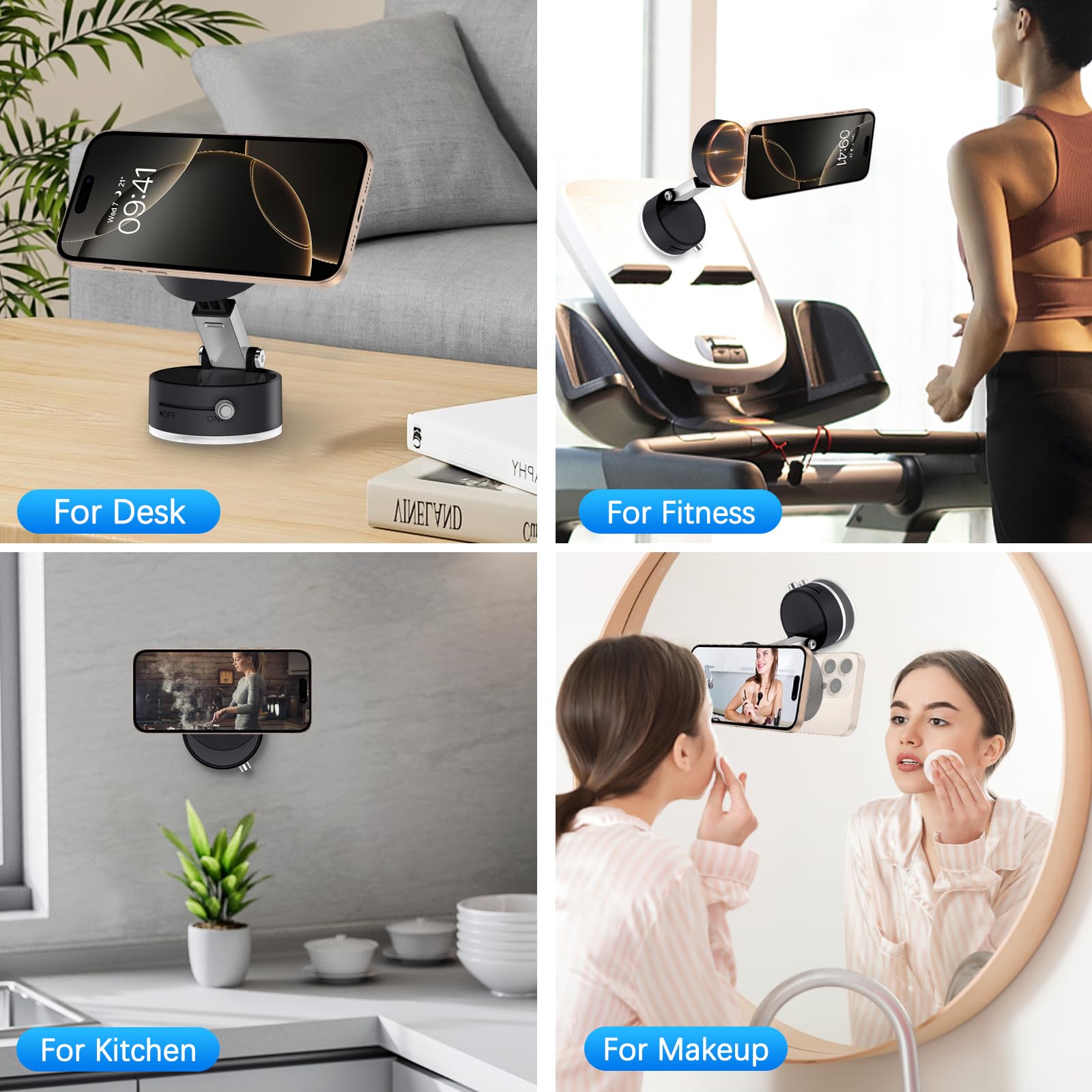 Vacuum Magnetic Phone Mount