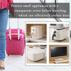 150 PCS Disposable Kitchen Small Appliance Dust Covers with Elastic Band