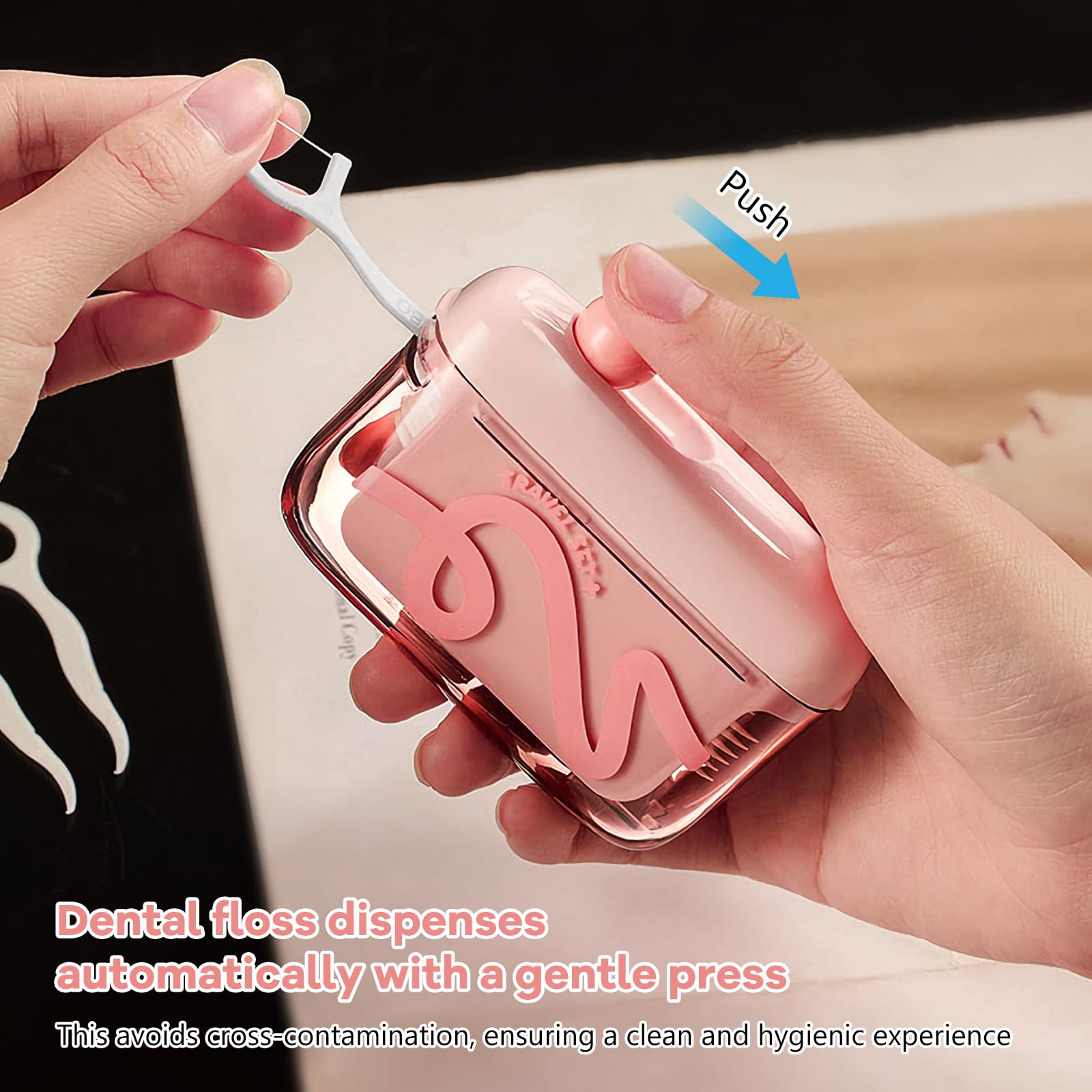 Automatic Pop-Up Dental Floss Dispenser