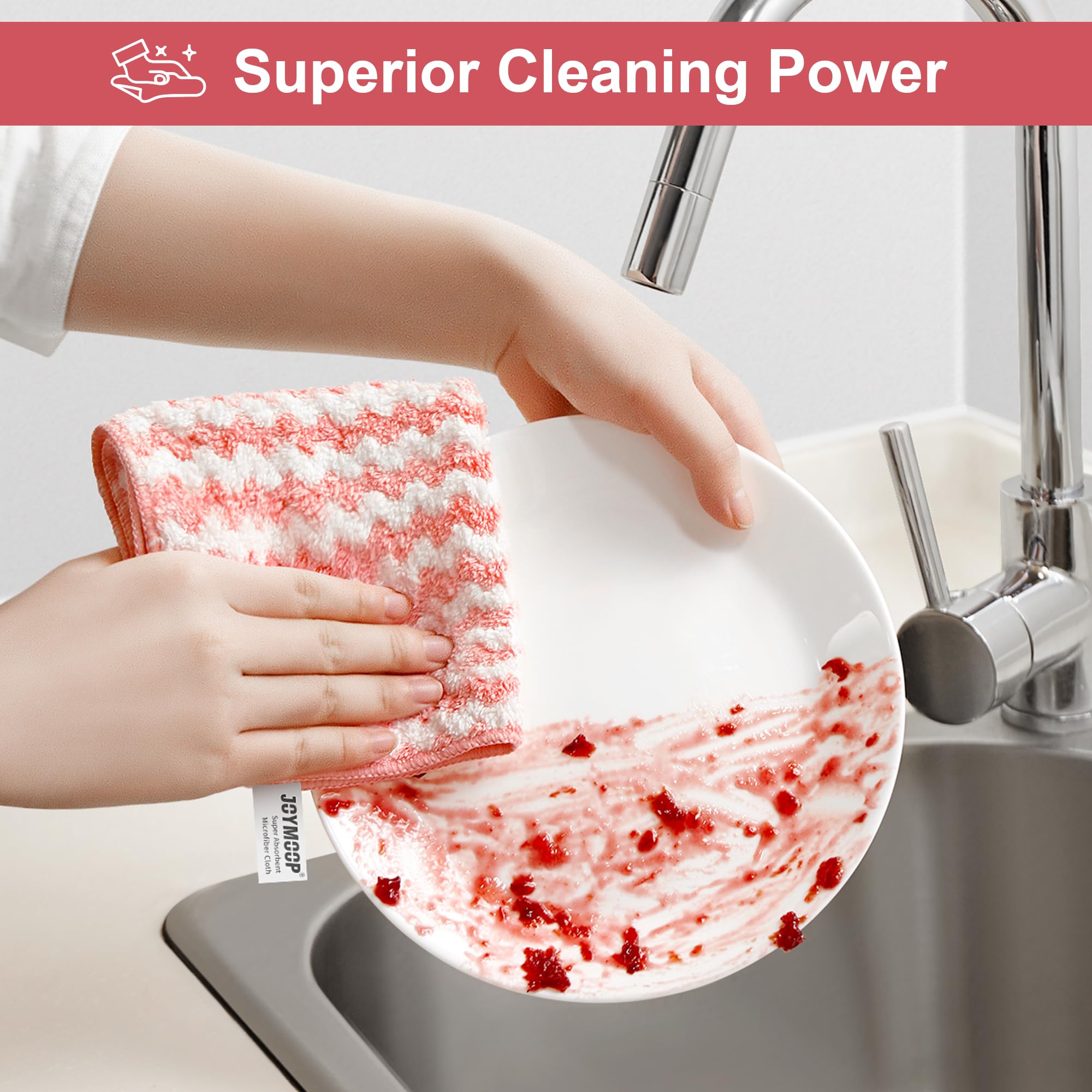5-Pack All-Purpose Microfiber Cleaning Cloths