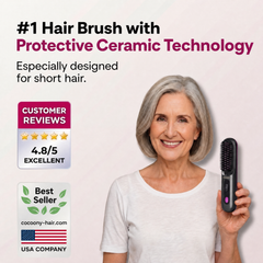 "Cocoony Brush for Short Hair"