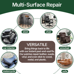 Self-adhesive Leather Repair Patch